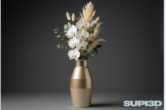 3D Luxury Vase 019: A Premium Design Asset
