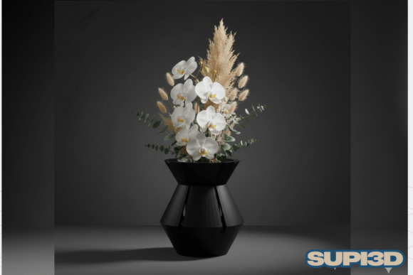 3D Luxury Vase 021: A Digital Blueprint for Elegant Interiors