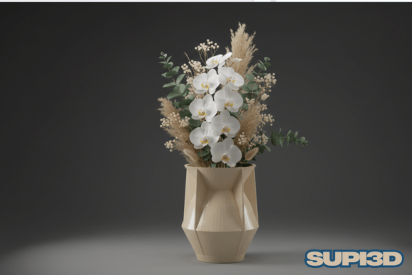 3D Luxury Vase 026: A Digital Blueprint for Elegant Interiors