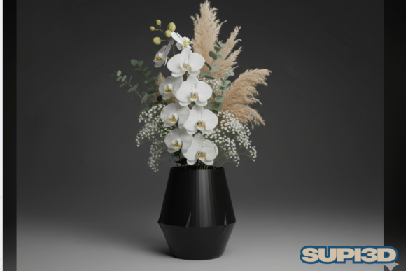 3D Luxury Vase 034: A Guide to Digital Elegance and Smart Printing