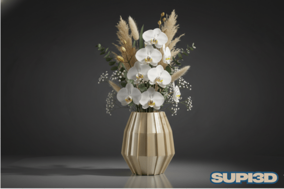 3D Luxury Vase 036: A Digital Blueprint for Elegant Interiors