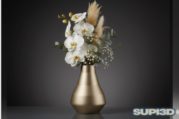 3D Luxury Vase 037: A Timeless Digital Design