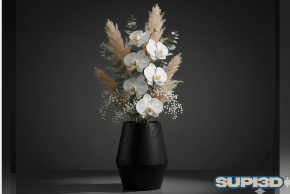 3D Luxury Vase 038: A Timeless Design