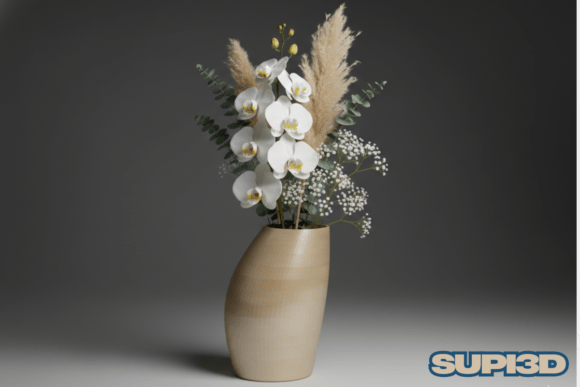 3D Luxury Vase 044: A Guide to Digital Elegance and Smart Printing