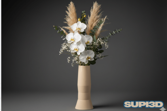 3D Luxury Vase 045: A Strategic Asset for Digital Design and Home Décor