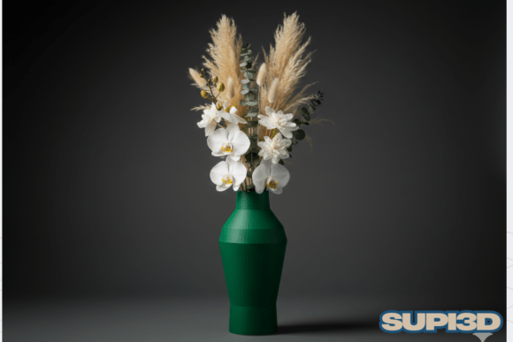 3D Luxury Vase: A Timeless Digital Sculpture