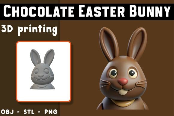 Bringing Magic to Life: The Chocolate Easter Bunny 3D Model Experience