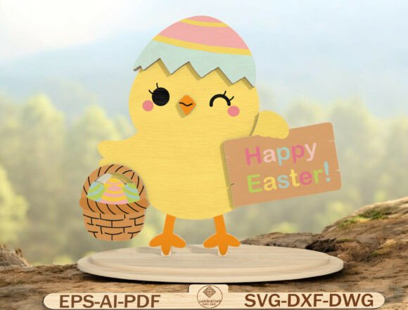 Bringing Spring to Life: A Guide to the Cute Easter Chick Laser Cut File