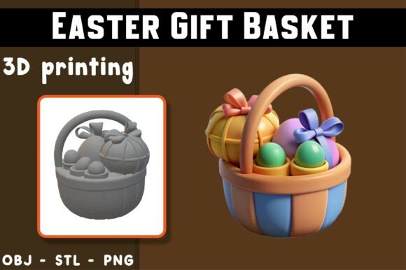 Easter Gift Basket 3D Model: A Practical Review for Creators