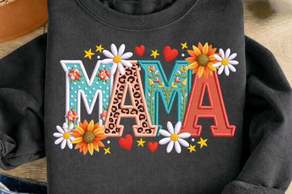 Elevating Mother’s Day Collections with the Faux Yarn Floral Mama Mother’s Day PNG