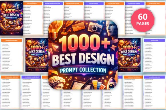 Evaluating the 1000 Best Design Prompt Collection for Creative Workflows