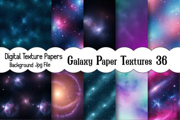 Galaxy Paper Textures: A Cosmic Design Resource