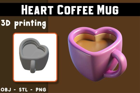 Heart Coffee Mug 3D Model: A Strategic Asset for Creators and Brands