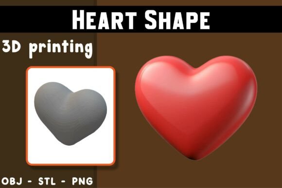 Heart Shape 3D Model: Design & Use
