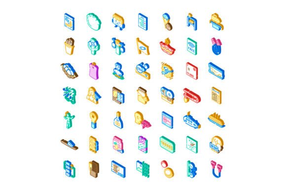 Isometric Vector Icons Representing Tech: A Visual Language for Modern Design