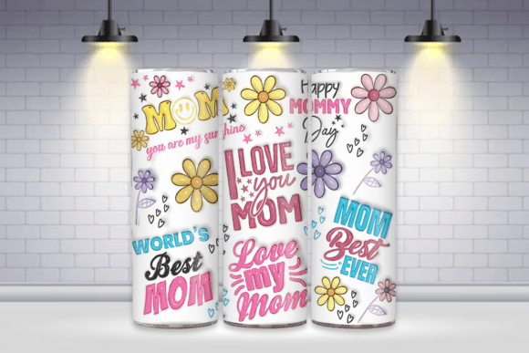 Mastering Mom 3d Tumbler Design Wrap