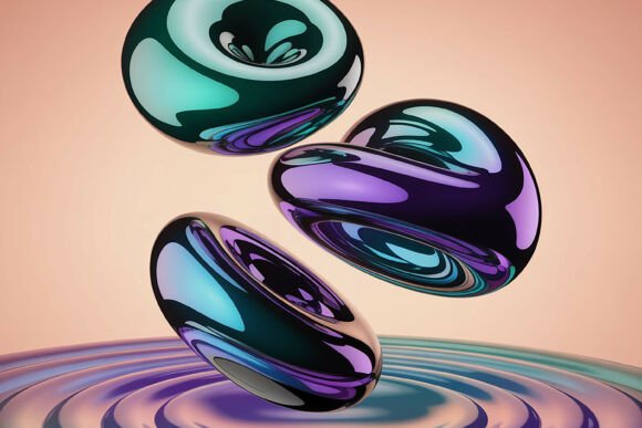 Modern 3D Metallic Pebble Art: An Evaluation