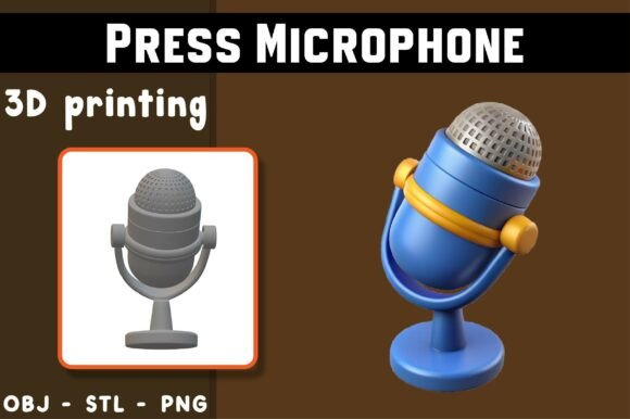 Press Microphone 3D Model: Bringing Magical Creatures to Life